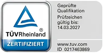 TÜV-Rheinland-Zertifizierung des Kfz-Gutachters Mroué
